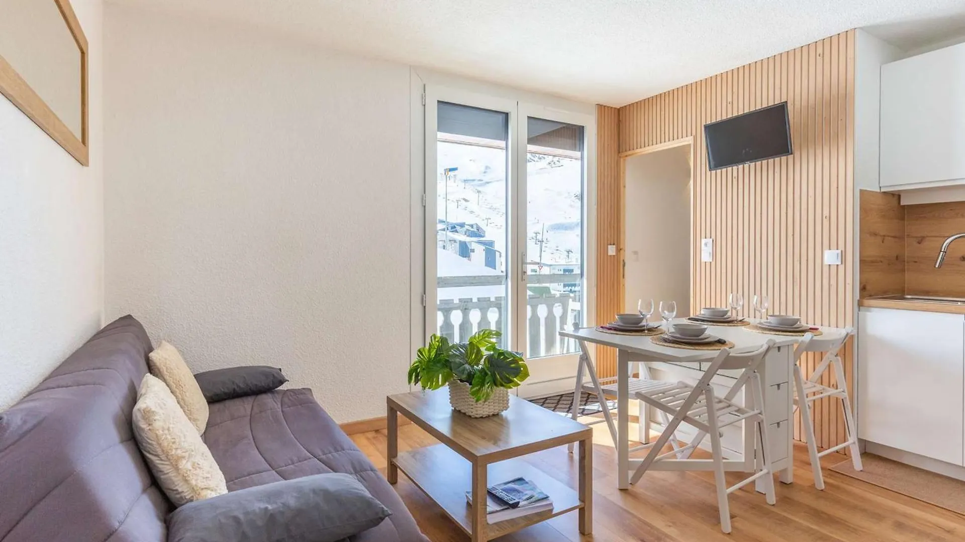 아파트 Superbe Appartement Familial En Pieds De Pistes A Saint-Lary-Soulan - Fr-1-296-496 프랑스